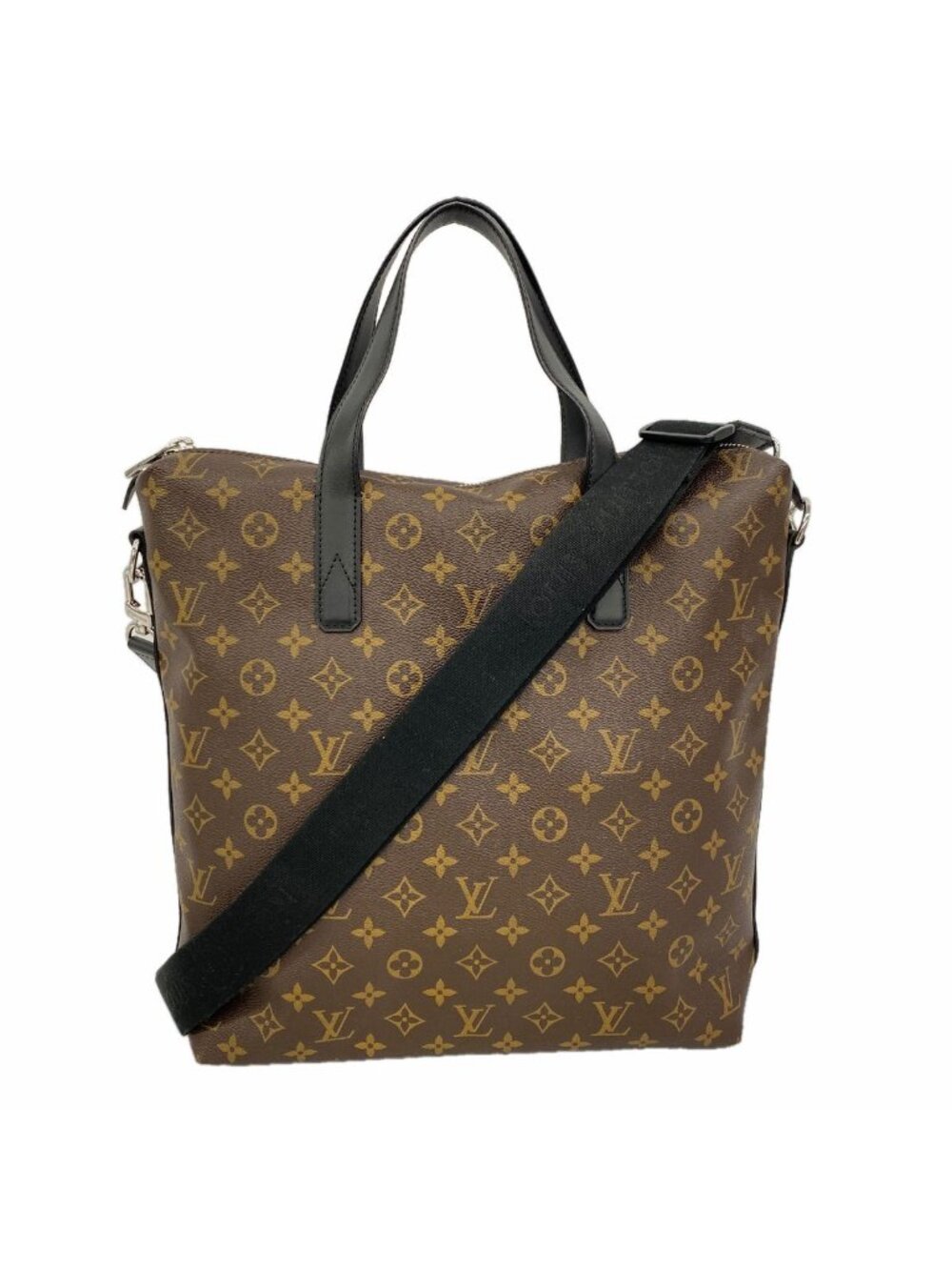 Louis Vuitton Tote Bag Monogram Macassar Kitan Brown 2-Way